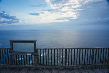 小笠原 父島 ウェザーステーションから見た海