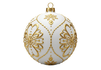 白金装飾 エレガントなクリスマスオーナメント 華やかで繊細なデザイン