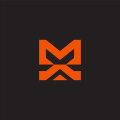 Fototapeta premium Modern Letter M Logo
