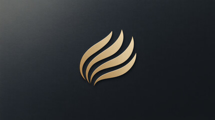 Obraz premium Elegant logo design reflecting the relaxed yet refined atmosphere of a seaside dining venue