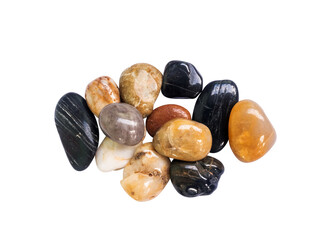 decorative stone on a white background