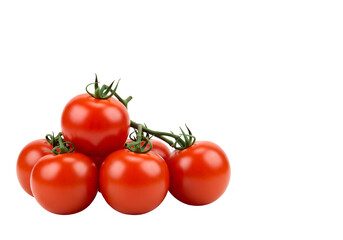 瑞々しいトマト 鮮やかな赤色 美しい構図