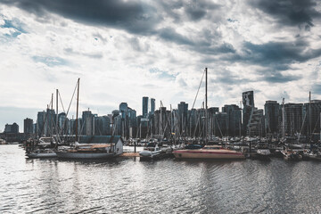 Cityscape of Vancouver with views of Stanley Park. A perfect blend of urban life and natural beauty...