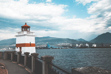 Cityscape of Vancouver with views of Stanley Park. A perfect blend of urban life and natural beauty...