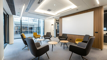 A Clean and Bright Meeting Room with Ergonomic Chairs E3eb39fa A378 4346 9350 D0784a6d9d3b 2