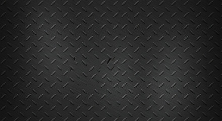 Dark Diamond Plate Metal Texture Industrial Background