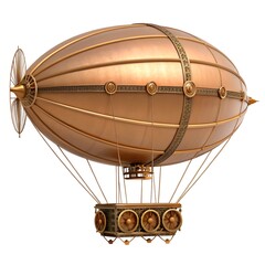 Obraz premium Steampunk Airship