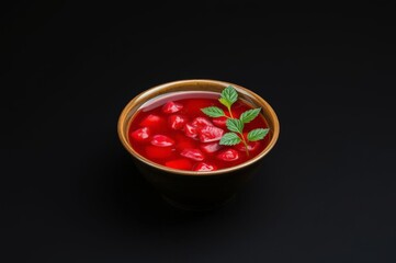Traditional Russian Borscht Bowl