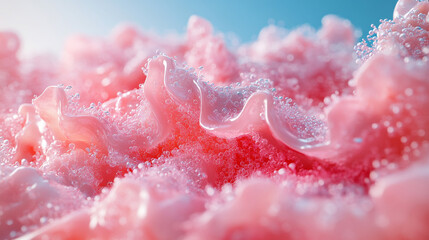 3D rendering of Lactobacillus bacteria, part of the human gut flora and used in yogurt production