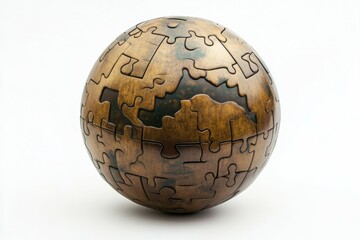 3D Puzzle Egg Sculpture