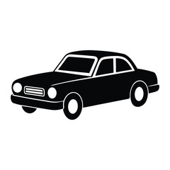 retro car vector icon.
