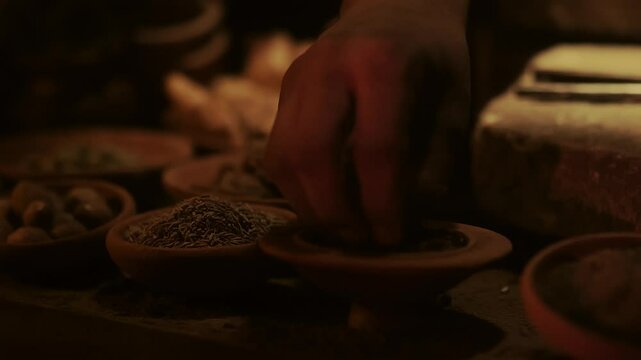 Traditional Ayurvedic Chai in Mud Pots 