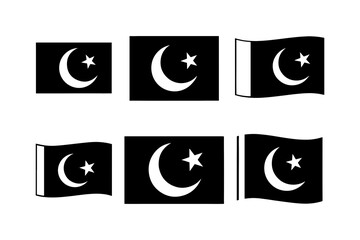 pakistani flag, flag, crescent moon, star, national symbol, pakistani symbol, flag symbol, national flag, nation, unity, religion, symbol, pakistani, monochrome, islamic, muslim, culture, patriotism, 