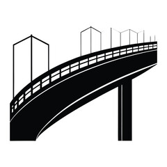 Obraz premium bridge vector illustration