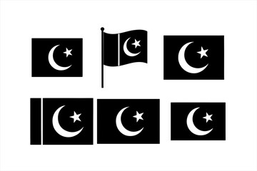 pakistani flag, flag, crescent moon, star, national symbol, pakistani symbol, flag symbol, national flag, nation, unity, religion, symbol, pakistani, monochrome, islamic, muslim, culture, patriotism, 