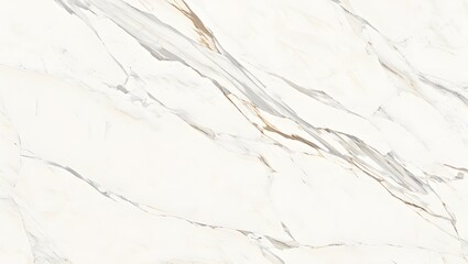 Obraz premium Luxurious white marble texture with grey and gold veins ideal for design elements