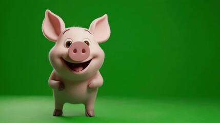 Cute cartoon pig (1)