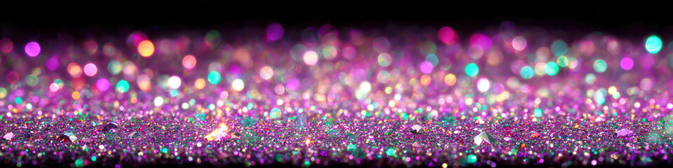 Glittering Shimmering Iridescent Sparkle: Festive Decor and Vibrant Colors for Artistic Projects