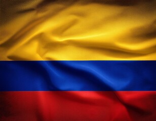 Naklejka premium Flag of Colombia