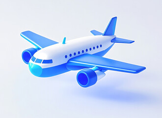 Fototapeta premium 비행기 항공 여행 일러스트 Airplane Aviation Travel Illustration