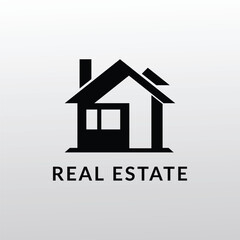 Real estate house logo