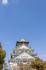 春の大阪城（2025年4月撮影）