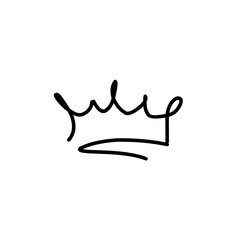 Hand Drawn crown 
