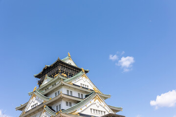 春の大阪城（2025年4月撮影）