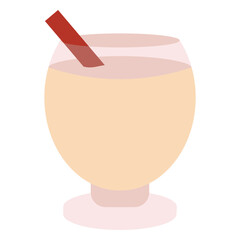 Venezuelan chicha flat