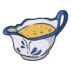 Apfelwein vase illustration