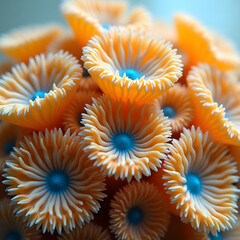 red and yellow coral