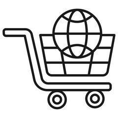 Ecommerce Outline Icon