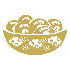 Chinese cut out centerpiece