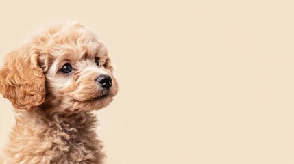 Cute puppy portrait