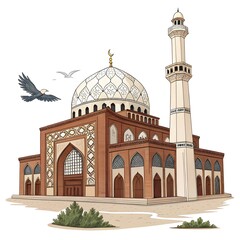 Obraz premium taj mahal in agra india