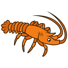 Illustration of a Lobster