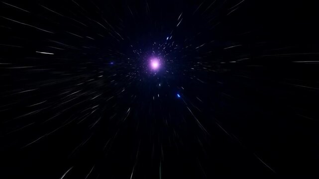 Celestial journey through vibrant galactic vortex and starry expanses