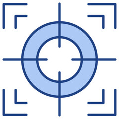 Focus Blue Icon