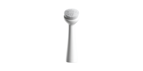 Electric Toothbrush Head. Oral Hygiene And Dental Care Accessory Isolated On Transparent Background