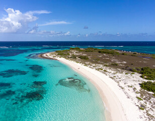 The stunning beaches and turquoise waters of Los Roques archipelago, representing Venezuela's Caribbean beauty.