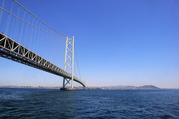 明石海峡大橋の風景