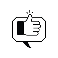 Positive Feedback Vector icon