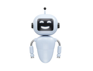 Robot 3D Icon illustration render. Robotics hand icon illustration render.