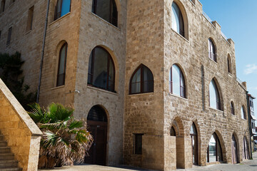 Fototapeta premium Jaffa is a popular touristic spot with historic buildings. Jaffa, Tel Aviv - Israel