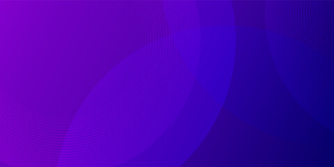 Minimal geometric background. Purple elements with fluid gradient. Dynamic shapes composition