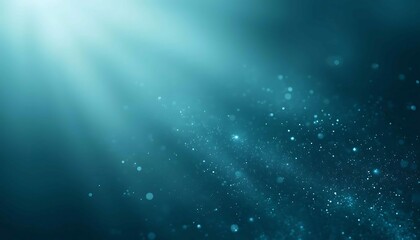 Fototapeta premium Subtle radiance effect on textured fabric-like surface, teal gradient