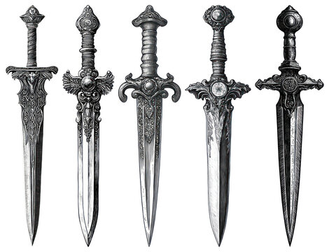 PNG Illustration weapon dagger sword transparent background.