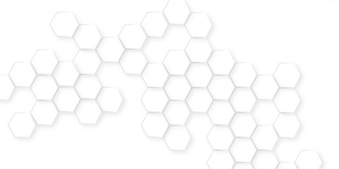 abstract white and black lines 3d hexagonal, modern abstract vector polygonal pattern, showcasing geometric design, white background with hexagon pattern.