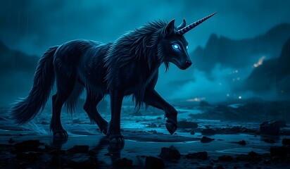 dragon wolf hybrid mythology