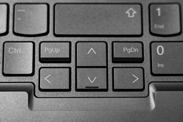 computer keyboard close up shot